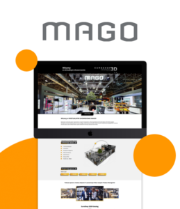 Landing page MAGO na targi EUROSHOP