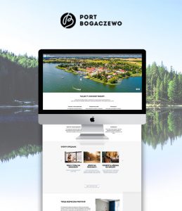 Strona internetowa Portu Bogaczewo