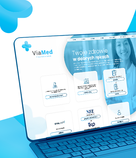 Nowoczesna strona ViaMed – odpowiedź na zmieniające się potrzeby pacjentów